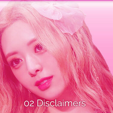 Disclaimers